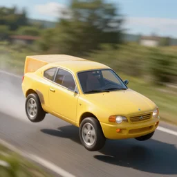 flying cheese car