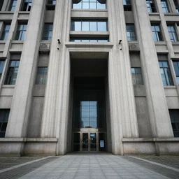 a secret portal under a huge building