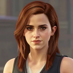 highly detailed portrait of emma watson gta 5 art, unreal engine, hot, fantasy art by stephen bliss