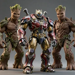 armored!! titan!! groot!!, 1 0 0 mm, trending on behance, photorealistic, hyper realism, movie shot, studio lighting, 8 k