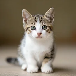 a cute kitten