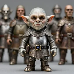 closeup portrait of a tin toy mediedval goblin, depth of field, zeiss lens, detailed, symmetrical, centered, fashion photoshoot, by nicoletta ceccoli, mark ryden, lostfish, earl nore, hyung tae, frank frazetta, breathtaking, 8 k resolution, extremely detailed, beautiful, establishing shot, artistic, hyperrealistic, octane render