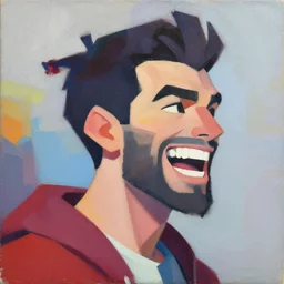 greg manchess portrait painting of casino mouth as overwatch character, medium shot, asymmetrical, profile picture, organic painting, sunny day, matte painting, bold shapes, hard edges, street art, trending on artstation, by huang guangjian and gil elvgren and sachin teng