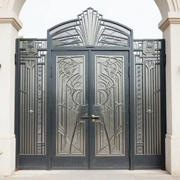 art deco gate to heaven