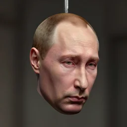 dead putins head is hanging the spear octave render, focus, highly detailed, by goro fujita ilustration artstation