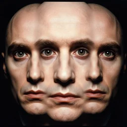 Columbo, Hannibal Lecter, cinematic, faces on focus, symmetrical faces!!!, round symmetrical eyes!!!, kodak 2383 film
