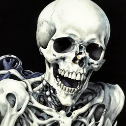 an anthropomorphic depiction of death itself by kentaro miura, hyper-detailed masterpiece