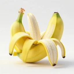 An open banana looking like a cactus