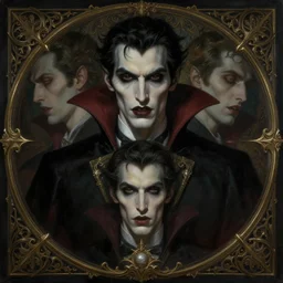 symmetry!! portrait of male vampire, horror!!, moody lights, intricate, elegant, highly detailed, digital painting, artstation, concept art, smooth, sharp focus, illustration, art by artgerm and greg rutkowski and alphonse mucha, 8 k