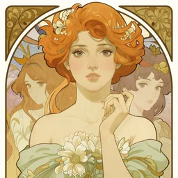 detailed portrait of amber heard by alphonse mucha, ayami kojima, yoshitaka amano, charlie bowater, karol bak, greg hildebrandt, jean delville