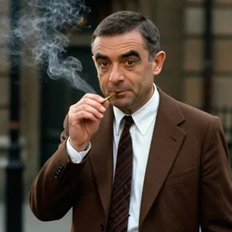 mr bean dabbing
