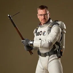Walter White is Gordon Freeman, wearing the HEV suit, wielding a crowbar ready to fight