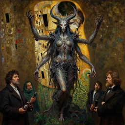 highly detailed oil painting of shub niggurath, very intricate, cinematic lighting, award - winning, the good spirit of god, by roberto ferri, by artgerm, tom bagshaw, by j. c. leyendecker and klimt, beautiful cinematic light, american romanticism, by austin osman spare, artstation, cgsociety, official art, octane