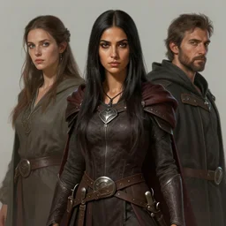 portrait, maya ali as a sorcerer, octane render, gwent, matte painting concept art, by lorenzo mastroianni, anna podedworna, pablo hurtado de mendoza