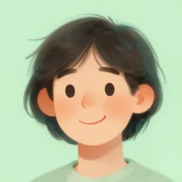 portrait of a person smiling, soft round bubbly whimsical digital illustration, art by Artgerm, painting by Albert Edelfelt, pale green background