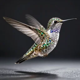 hummingbird, swarovski