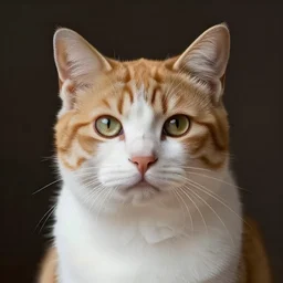 Photo portrait of a feline humanoid