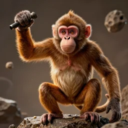 the insane space monkey that controls all of reality space and time