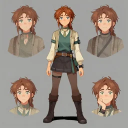 faeornran, indie comic character concept