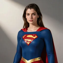 beautiful supergirl fantasy art portrait, superhero, dramatic soft shadow lighting, three point lighting, the fifth element artifacts, ultrarealistic, highly detailed by boris vallejo, hajime sorayama,,