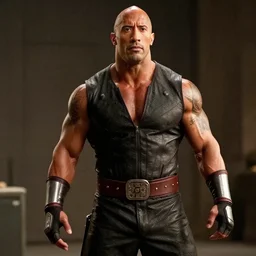dwayne johnson as scorpion from mortal kombat, movie still