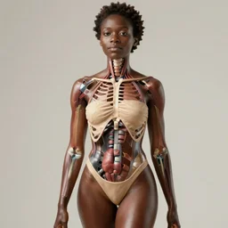 black woman art anatomically correct 8 k