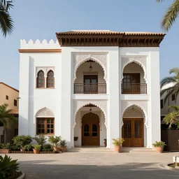 eclectic style residence, neo - moorish architecture