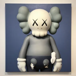 beautiful kaws artwork