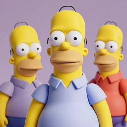 3 d, cgi artstation masterpiece. bonkers lol lmao rofl hilarious funny humorous haha dank photorealistic irl homer simpson meme. portrait. zany mannerism. octane 3 d render. sharpen filter. hyperdetailed full - color skin textures. human like rendition.