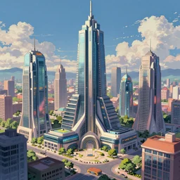 cyber city, solarpunk, studio ghibli, jean - baptiste monge, octane render, 4 k