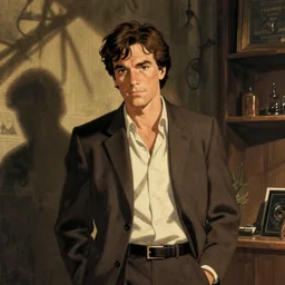 a don bluth illustration of pulp fiction
