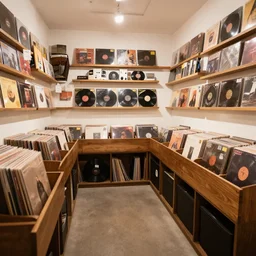 the private room in the back of the vinyl record store where they keep the good stuff, by robert crumb