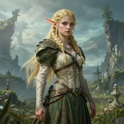 highly detailed elden ring portrait photo of a faerie in a scenic dystopian environment, hyperrealistic illustration by william didier - pouget