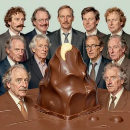 toffee chocolate creation by beeple artgerm amanda sage bauhaus salvador dali bernie wrightson bruce pennington, bernardi, kinkade, peter elson, mcquarrie, lacoste, rhads, syd mead, masson. hyper - realistic, surrealism,
