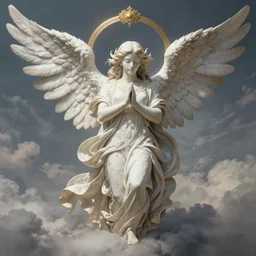 heaven and angels, fantasy, dramatic, intricate, elegant, highly detailed, digital painting, artstation, concept art, smooth, sharp focus, illustration, art by Gustave Dore, octane render