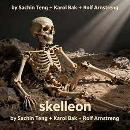 skelleton, by Sachin Teng + Karol Bak + Rolf Armstrong