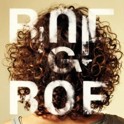 album cover of text and curled hair by conrad roset