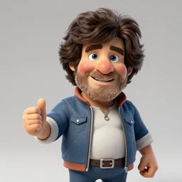 Bob Ross is Colossus, hyperdetailed, artstation, cgsociety, 8k