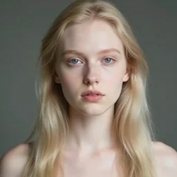 glitch, out of focus photorealistic portrait of a beautiful pale young woman by sarah moon
