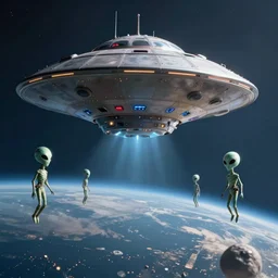 UFO and aliens on the planet Venus” Deep Dream, Digital art, concept art, detailed, Art station,3-D 4K, Amazing background, matte painting, Frank Franzettta,