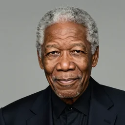 causasian morgan freeman
