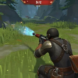 Sniper is farming, Dota 2 Screenshot