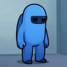 photo of imposter from among us, realistic