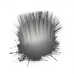 splatter brush template for photoshop. 2 d grayscale on a white background