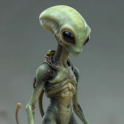 generic alien being by raymond swanland, highly detailed