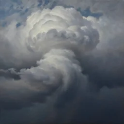 Trending on artstation, beautiful storm clouds, detailed matte painting, oil on canvas