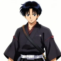 miyamoto musashi, vagabond, anime, highly detailed, digital art, centered, portrait, colored accurately, in the style of kentaro miura