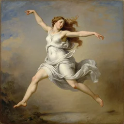 painting of sappho about to leap