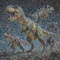 carnivore dinosaur, raptor, Tyrannosarus Rex, alosaurus, spinosaurus, reptile, velociraptor, in space, from pacific rim (2013) from King kong (2005), trex from godzilla (2014) from kong skull Island (2017), from jurassic World (2015), from guardians of the galaxy, from transformers, cgsociety, ArtStation, by drew struzan