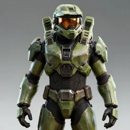 master chief from halo, realistic, unreal, highly detailed, 8 k, trending artstation, concept art, sharp focus
